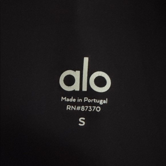 ALO Ripped Warrior Leggings - Black - Picture 2 of 6